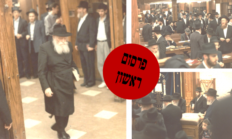 פרסום ראשון: תמונות חדשות מחודשים ניסן - אייר תש"נ